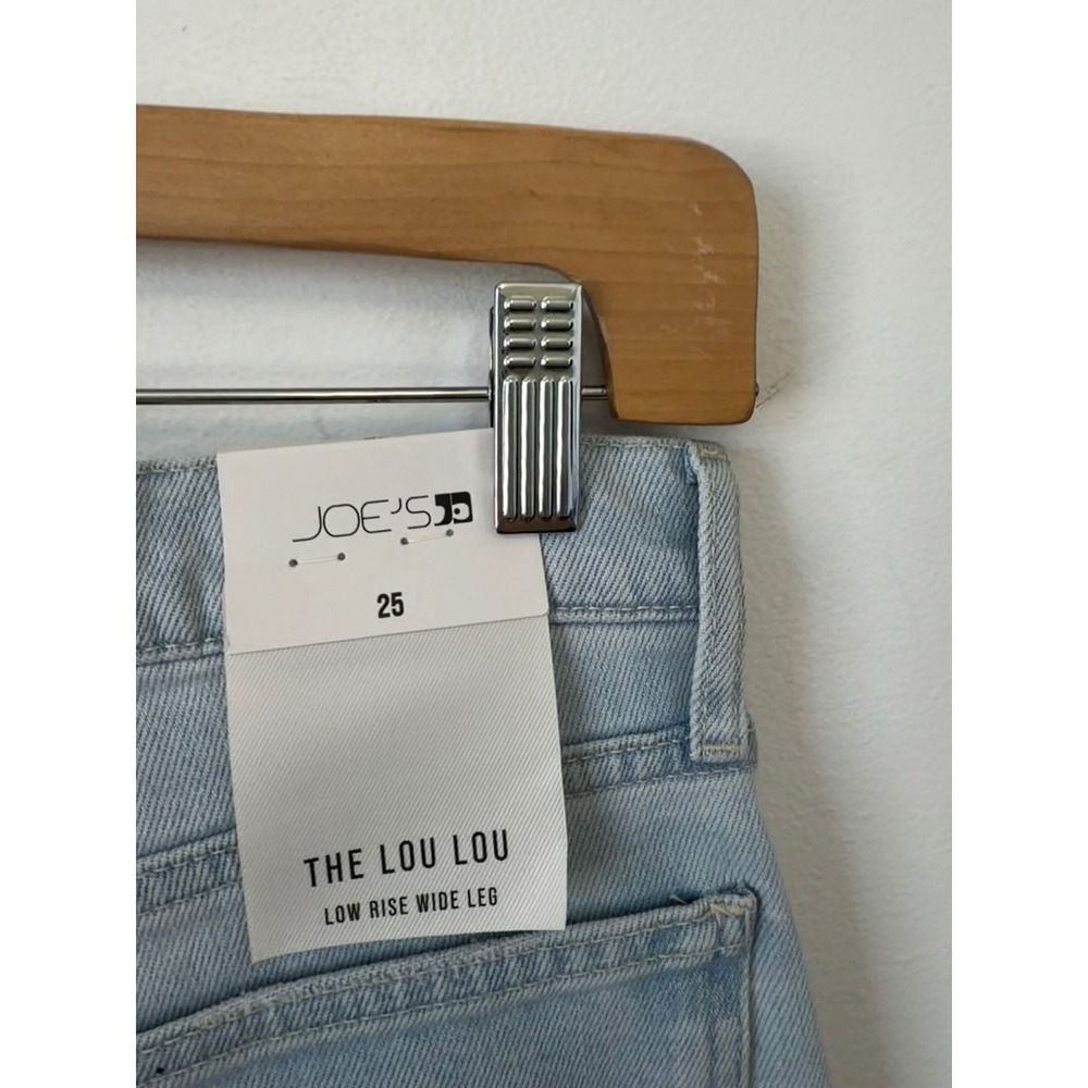 Joe's Jeans The Lou Lou Low Rise Wide Leg Jeans Jubilee – Women's Size 25 – NWT - Picture 5 of 6